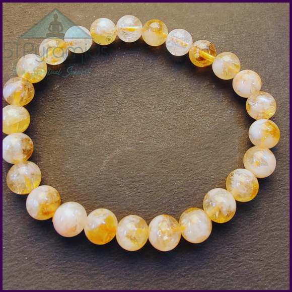 Citrine Bracelet – Handcrafted Elegance for Abundance & Positive Vibrations