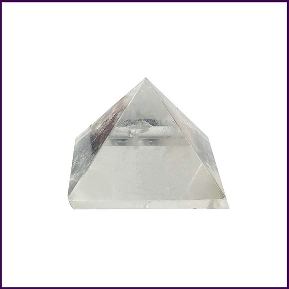 Optical Quartz Crystal Pyramid(4-5inch Base)