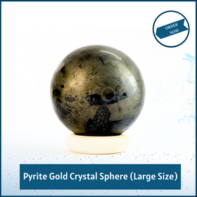 Pyrite Gold - 1.5-2kgs Crystal Sphere
