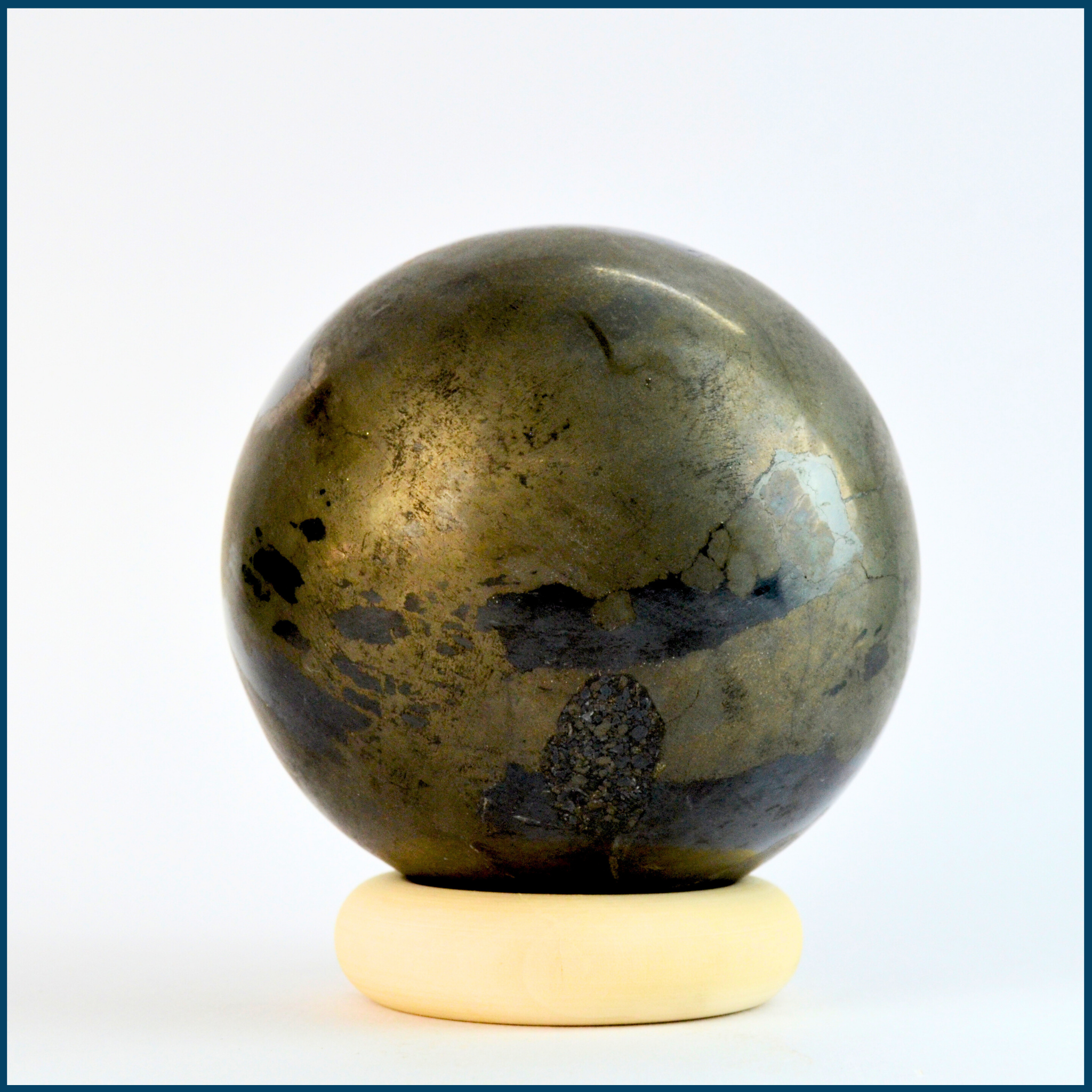 Pyrite Gold - 1.5-2kgs Crystal Sphere - 0