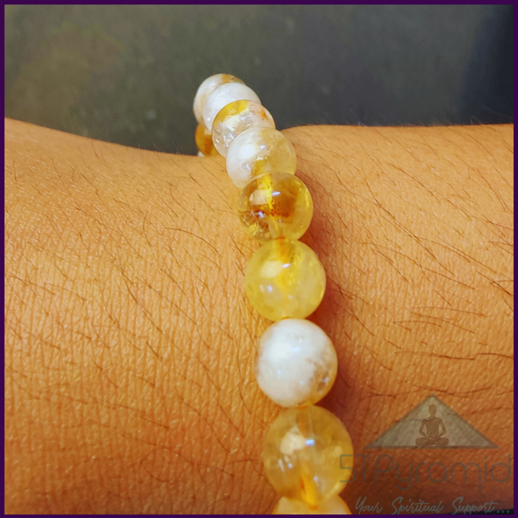 Citrine Bracelet – Handcrafted Elegance for Abundance & Positive Vibrations