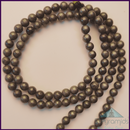 Pyrite Gold Mala Beads (108) – Empowering Meditation & Manifestation Tool-6