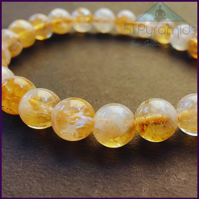 Citrine Bracelet – Handcrafted Elegance for Abundance & Positive Vibrations