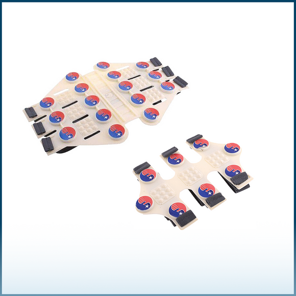 HealingCombo 2: Back & Belly Pyramid Belt + Knee Belt Pyramid For Knee & Back Healing