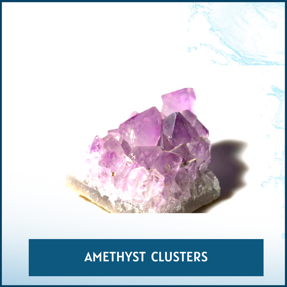 Enhance Your Space with Stunning Amethyst Clusters - Natural Healing Crystals for Positive Energy and Décor