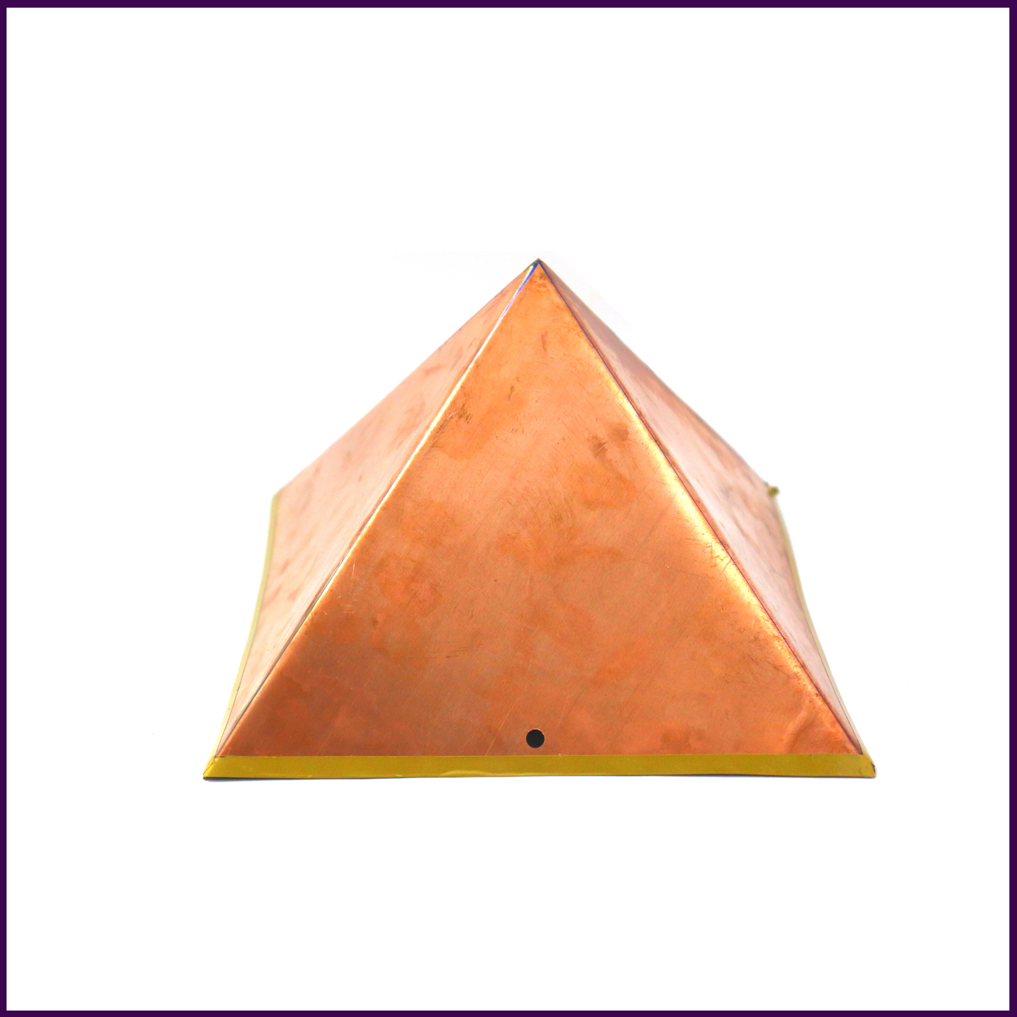 Meditation Combo - Copper Pyramid Head Cap + Smoky Quartz Crystal Sphe ...