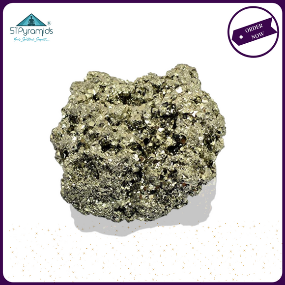 Pyrite Raw Crystal for Prosperity and Confidence Radiant Abundance