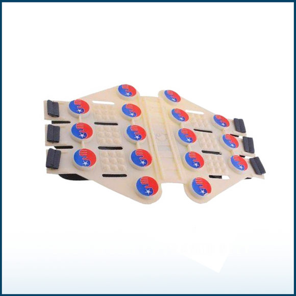 HealingCombo 2: Back & Belly Pyramid Belt + Knee Belt Pyramid For Knee & Back Healing