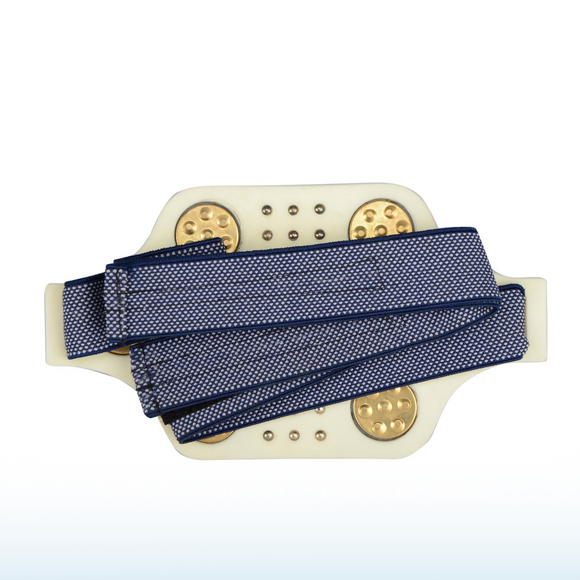 HealingCombo 2: Back & Belly Pyramid Belt + Knee Belt Pyramid For Knee & Back Healing