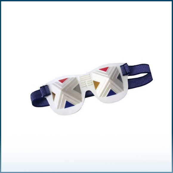 HealingCombo 1 - Eye Pyramid Multi Energy Eye Care + Head Belt With Copper Pyramid for Natural Eye & Head Healing & Relaxation