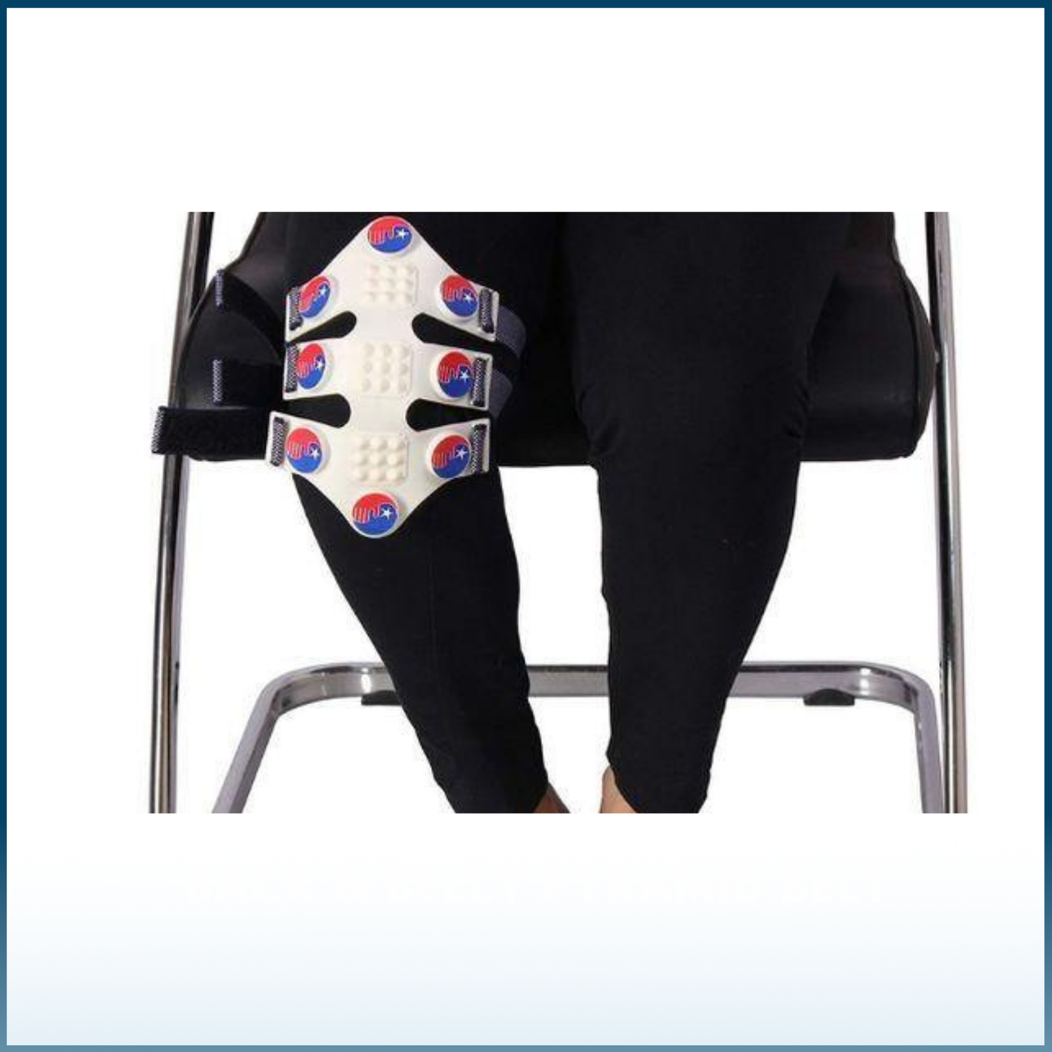 HealingCombo 2: Back & Belly Pyramid Belt + Knee Belt Pyramid For Knee & Back Healing-6