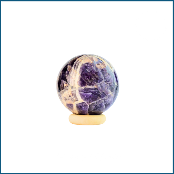 Amplify Your Meditation with a Portable Amethyst Crystal Sphere
