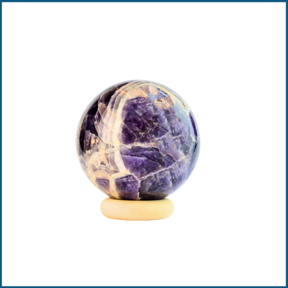 Amplify Your Meditation with a Portable Amethyst Crystal Sphere