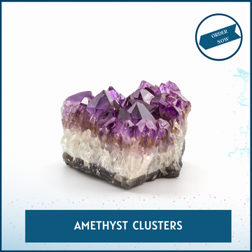 Enhance Your Space with Stunning Amethyst Clusters - Natural Healing Crystals for Positive Energy and Décor