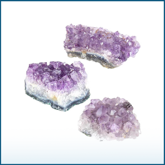 Enhance Your Space with Stunning Amethyst Clusters - Natural Healing Crystals for Positive Energy and Décor
