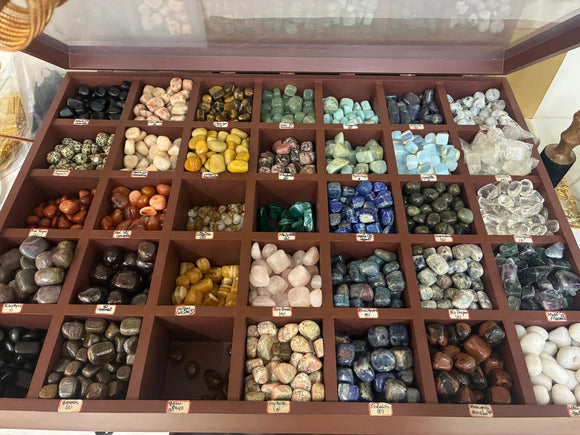 All 7 Chakra Crystal Tumbles