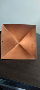 Copper Pyramid Head cap for Meditation-2