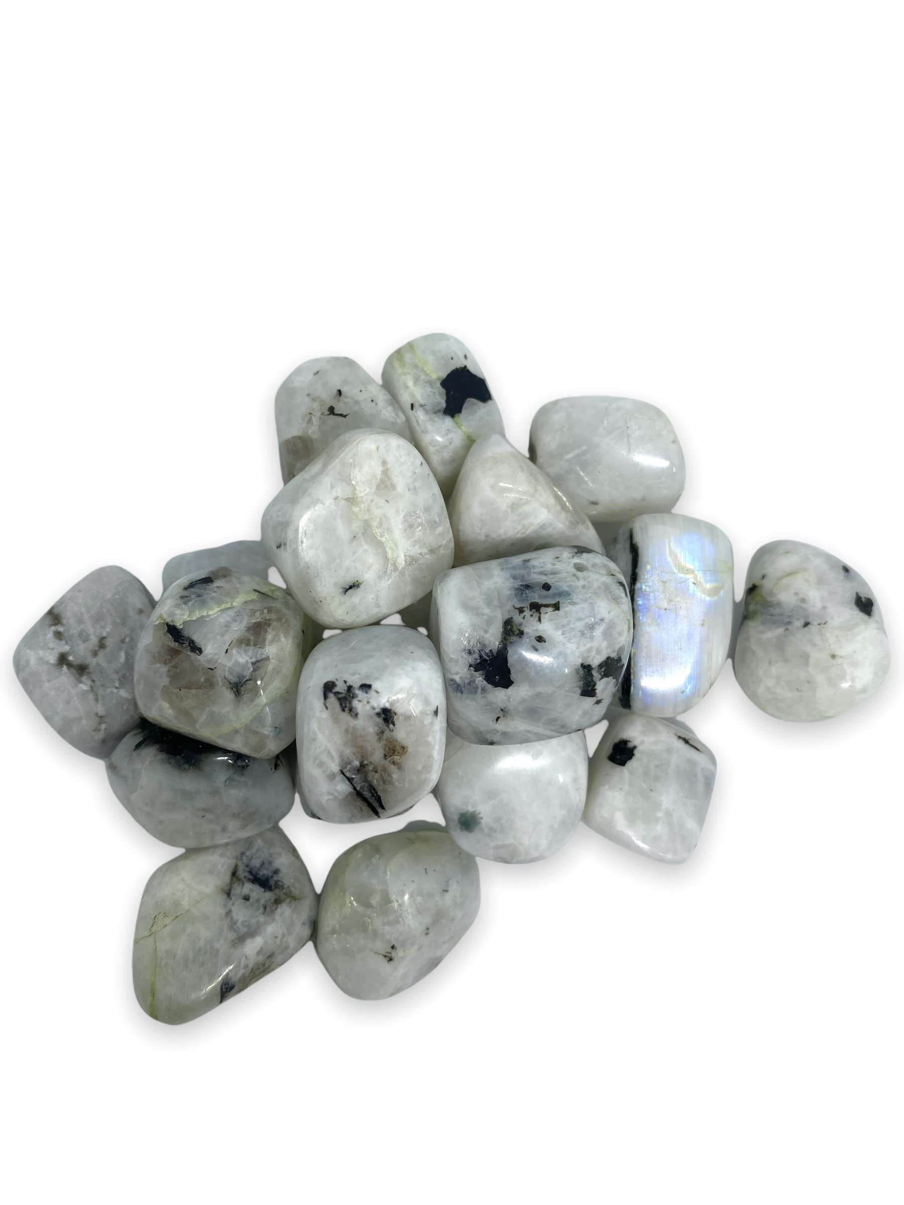 Tumbled Rainbow Moonstone Crystal for Women (Healing Crystal)