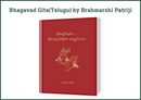 Bhagavad Gita book (Telugu) by Brahmarshi Patriji - 51pyramids