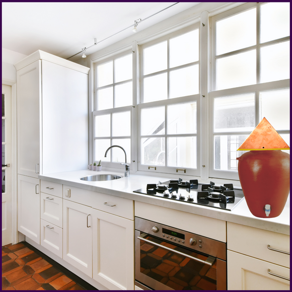 Transform Your Water with Energizing 11 Raw Mixed Natural Crystals & Pyramid Cap