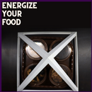 1FT(Base) Open Frame Pyramid For Meditation & For Energising Food & Beverages - 51pyramids