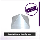 Selenite Pyramid Stone(2inch) for Students For Scoring Good Marks In Exams - 51pyramids