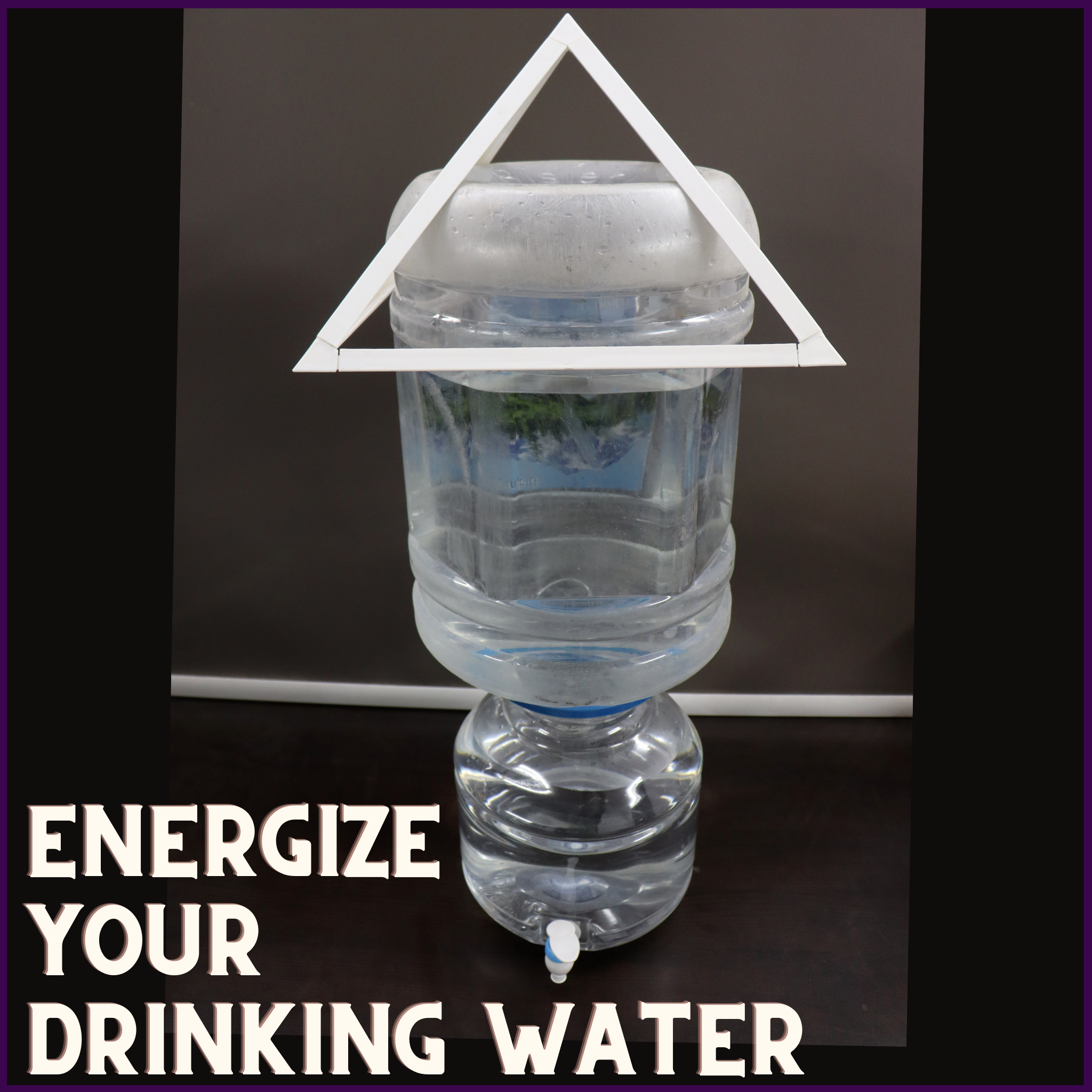 1FT(Base) Open Frame Pyramid For Meditation & For Energising Food & Beverages - 51pyramids
