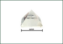 Clear Quartz Crystal 10 mm Pyramid - 51pyramids