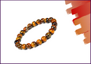 Tiger Eye Crystal Stone Bracelet For Third Eye Activation - 51pyramids