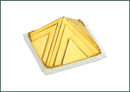 Car Protection Pyramid (Gold Plated) - 51pyramids
