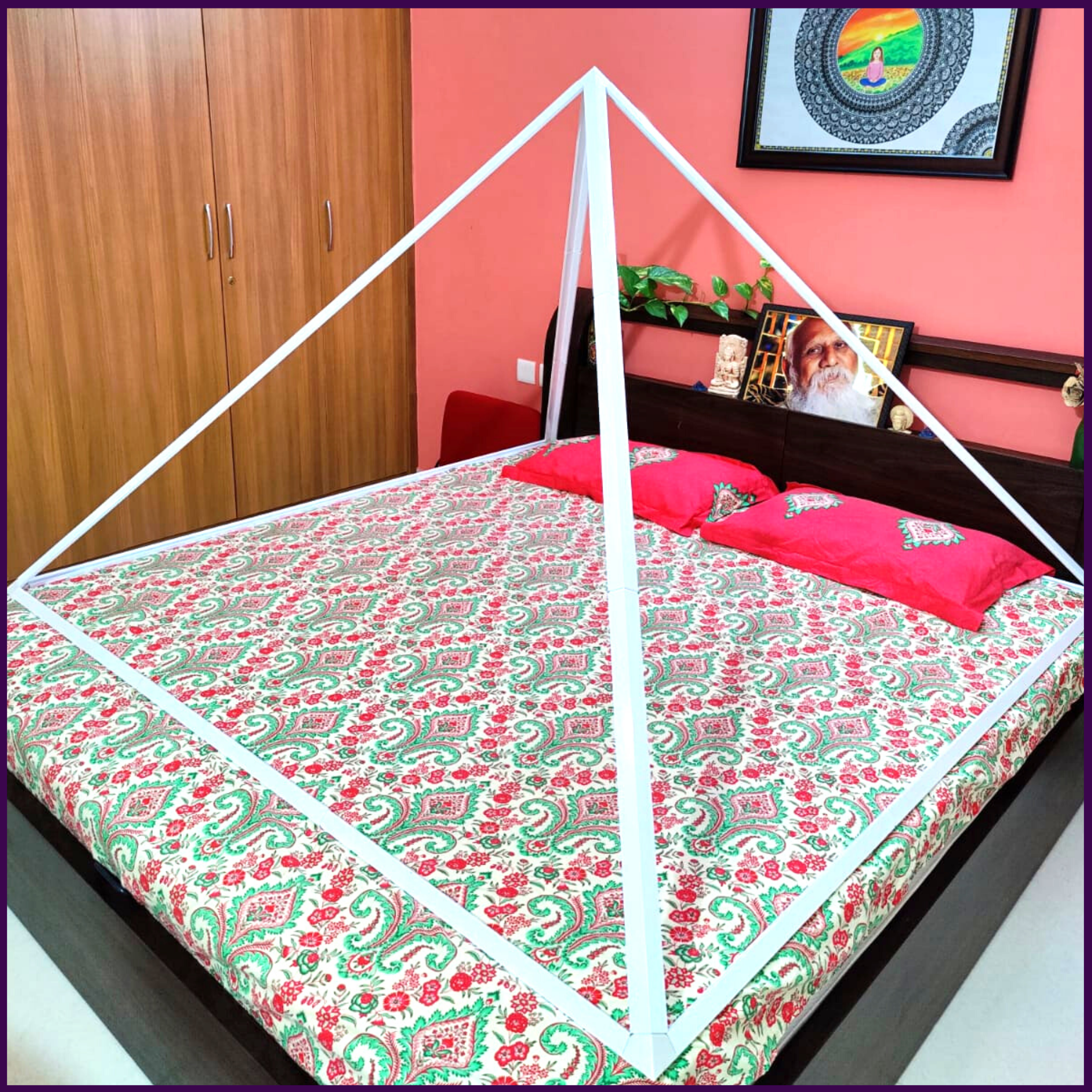 Aluminium Pyramids for Meditation & Healing - 6FT | 8FT | 10FT | 12FT (Base Size) - 51pyramids