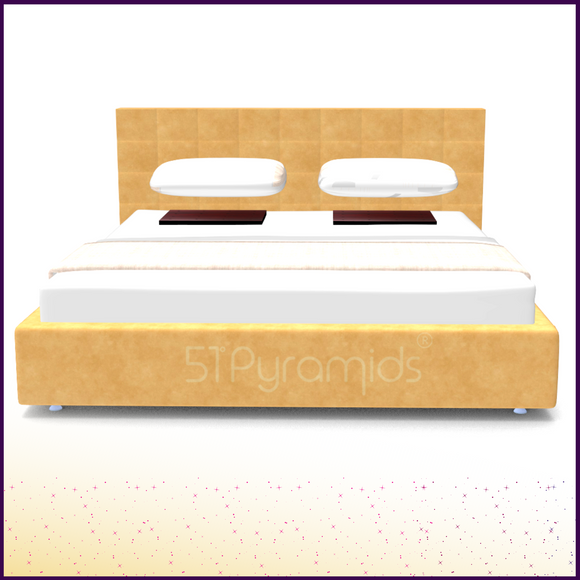 Set of 2 - Sleep Well Pillow Pyramid for Relaxed Fearless Sleep and Nightmare/Haunting Free Dreams - 51pyramids