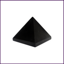 Black Agate Pyramid Stone(2inch) for Protection Against Black Magic & Evil Spirits & Removes Negativity from Your Aura - 51pyramids