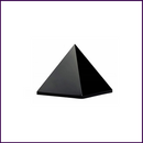 Black Agate Pyramid Stone(2inch) for Protection Against Black Magic & Evil Spirits & Removes Negativity from Your Aura - 51pyramids