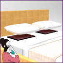 Set of 2 - Sleep Well Pillow Pyramid for Relaxed Fearless Sleep and Nightmare/Haunting Free Dreams - 51pyramids