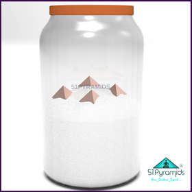 Set of 12 - Pyramid Kitchen Kit - 2inch Pure Copper Pyramid(Small) - 0