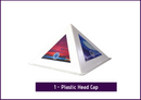 Copper Pyramid Head Cap for Meditation