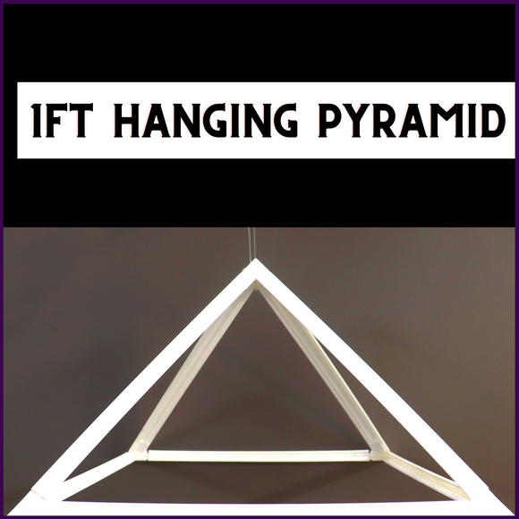 1FT(Base) Open Frame Pyramid For Meditation & For Energising Food & Beverages - 51pyramids
