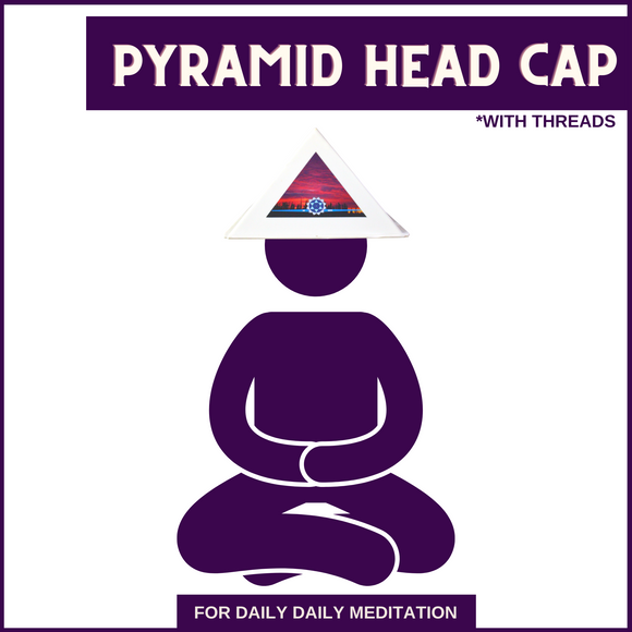 Pyramid Head Cap for Daily Meditation - 3 pieces - 51pyramids