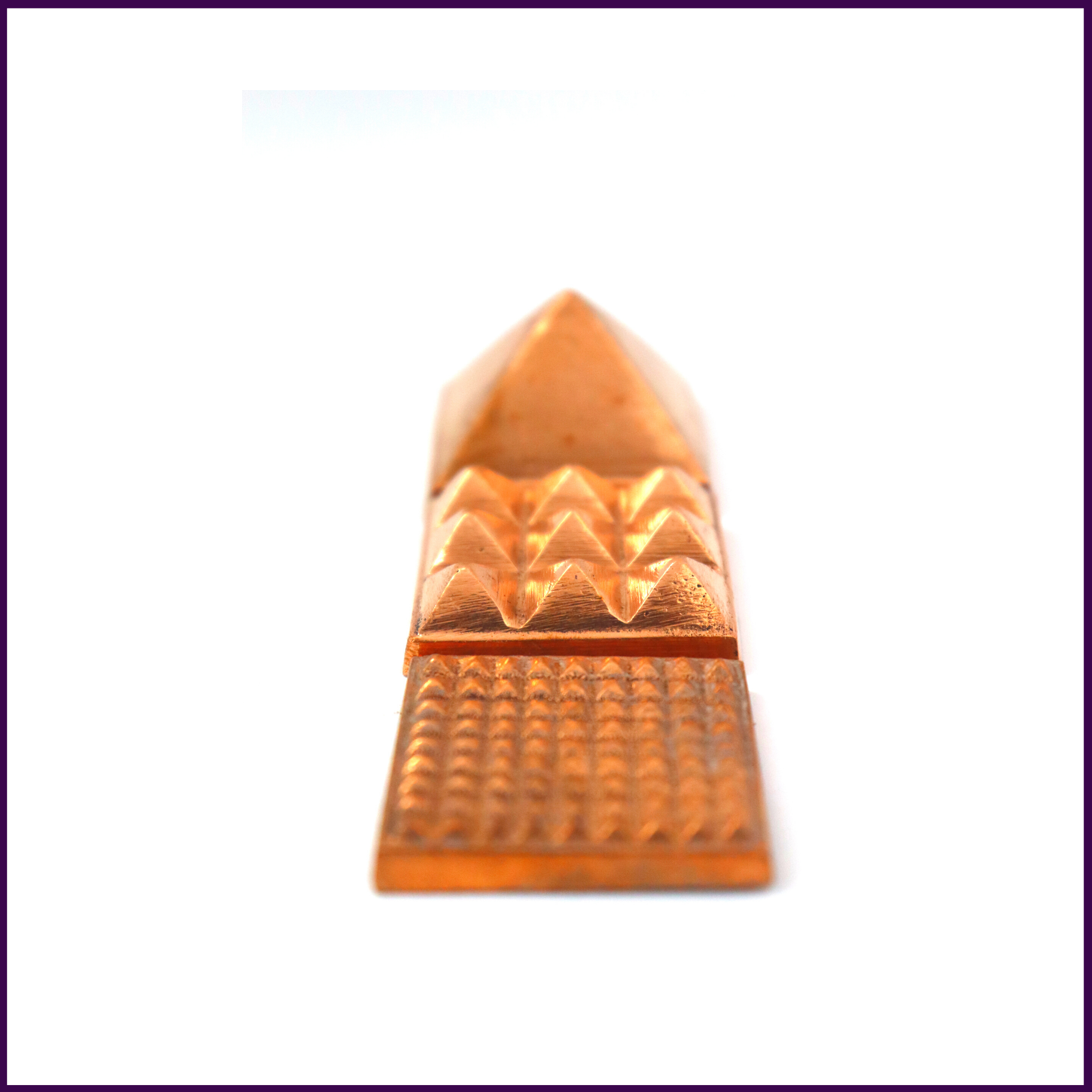 100% Pure Copper 3 Layer Pyramid | (1.5in x1.5in size) - 51pyramids