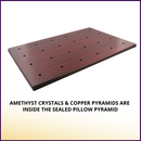 Set of 2 - Sleep Well Pillow Pyramid for Relaxed Fearless Sleep and Nightmare/Haunting Free Dreams - 51pyramids