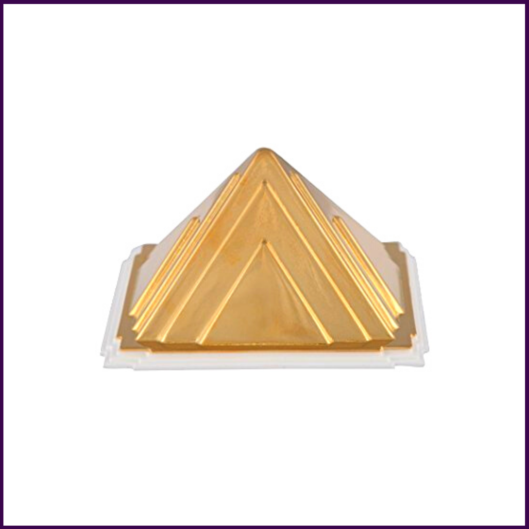 Car Protection Pyramid (Copper Plated) - 51pyramids