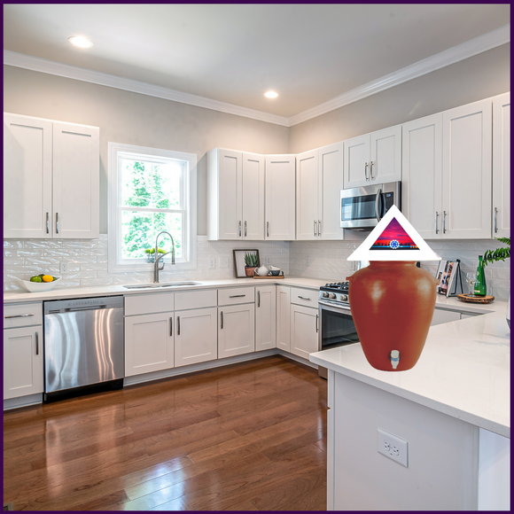 Transform Your Water with Energizing 11 Raw Mixed Natural Crystals & Pyramid Cap