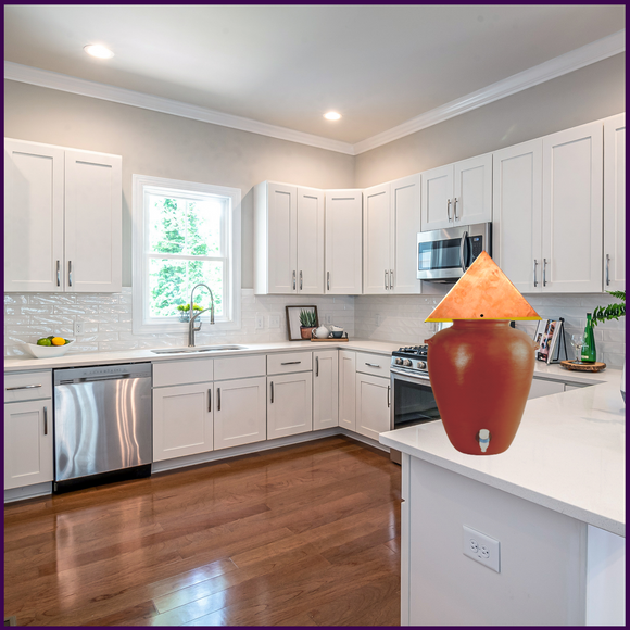 Transform Your Water with Energizing 11 Raw Mixed Natural Crystals & Pyramid Cap