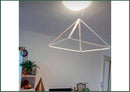 Light Weight Pyramid(Hanging) for Regular Meditation(Plastic) - 2FT X 2FT - 51pyramids