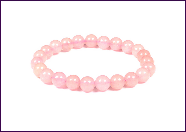 Buy Reiki Crystal Products Rose Quartz Love Bracelet for Women Rose Quartz  at Amazonin